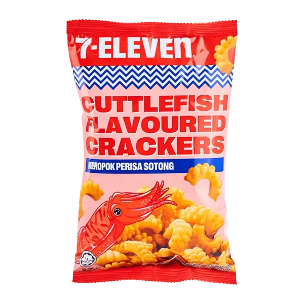 7-Eleven Cuttlefish Flv Crackers 50g