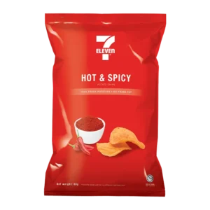 7-Eleven Potato Chips Hot & Spicy 60g