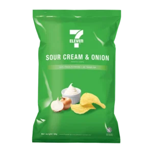 7-Eleven Potato Chips Sour Cream & Onion 60g