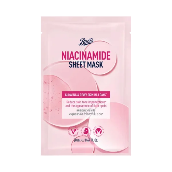 Boots Niacinamide Sheet Mask 1s