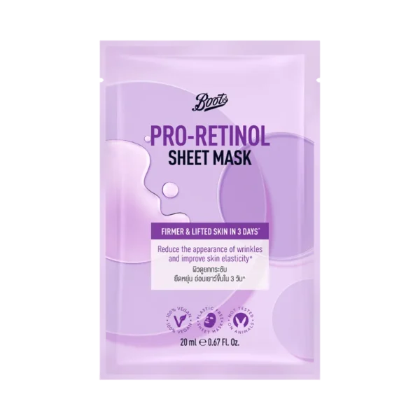 Boots Pro-Retinol Sheet Mask 1s