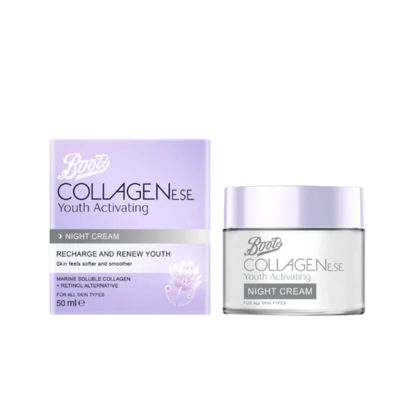 Boots Collagenese Youth Night Crm 50ml