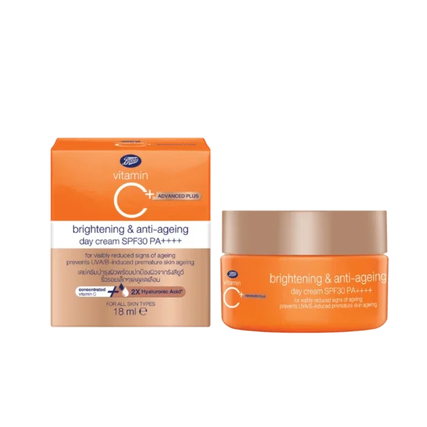 Boots Vit C Adv+ Day Cream 18ml
