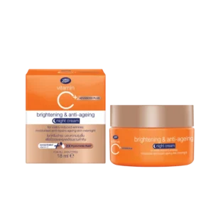 Boots Vit C Adv+ Night Cream 18ml