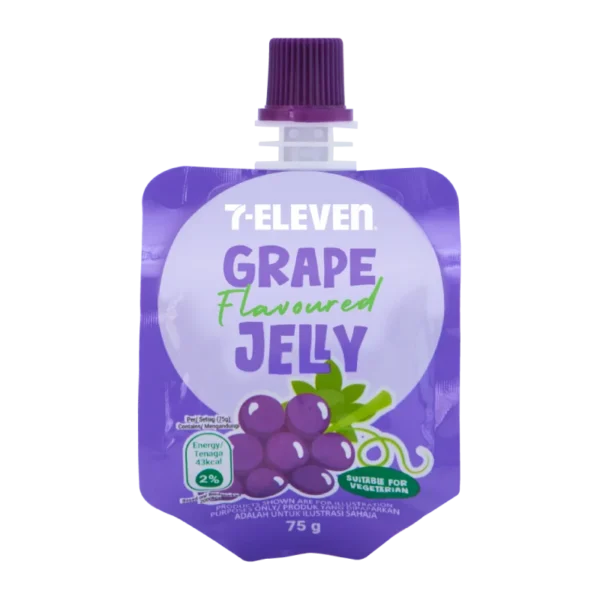 7-Eleven Grape Flavoured Jelly Drink 75g