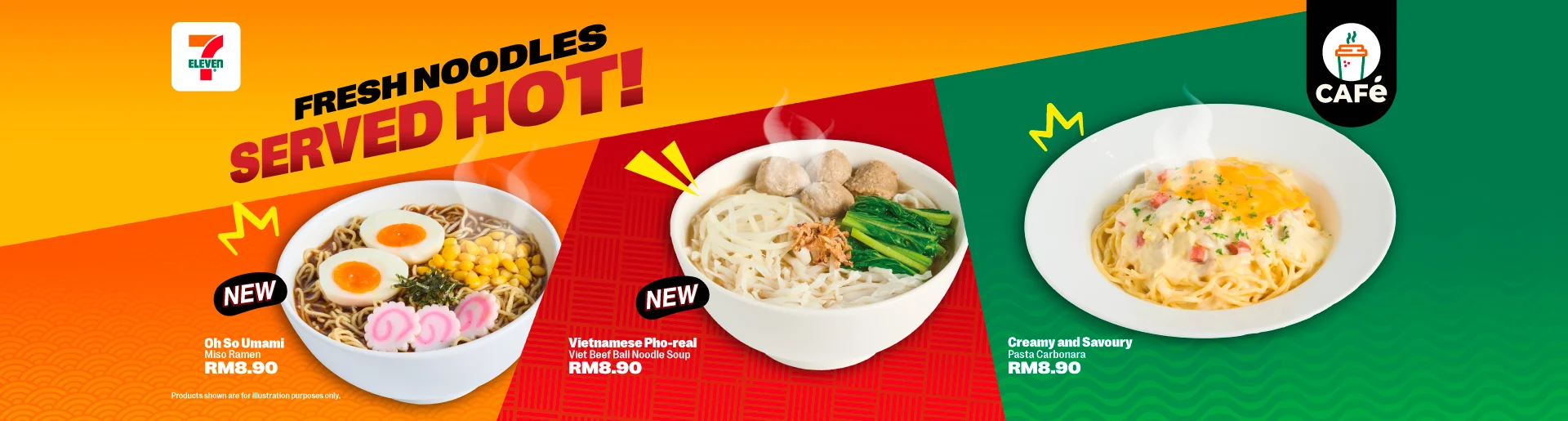 Fresh Noods Served Hot! (Noodles) - Website banner Desktop - 1920pxW X 515pxH v2