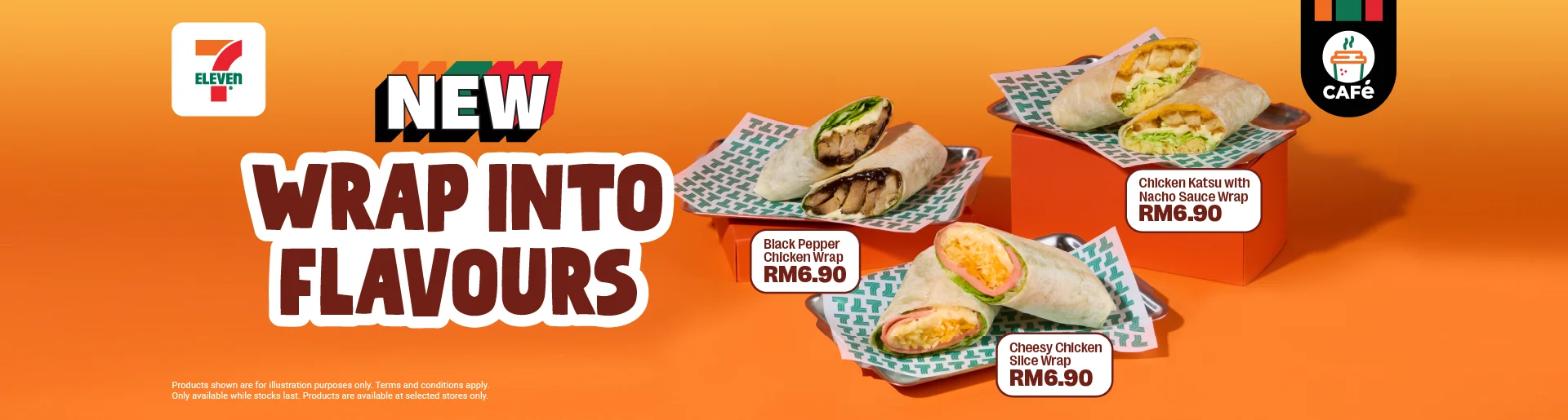 Wrap Into Flavours (Desktop) - 1920pxW X 515pxH