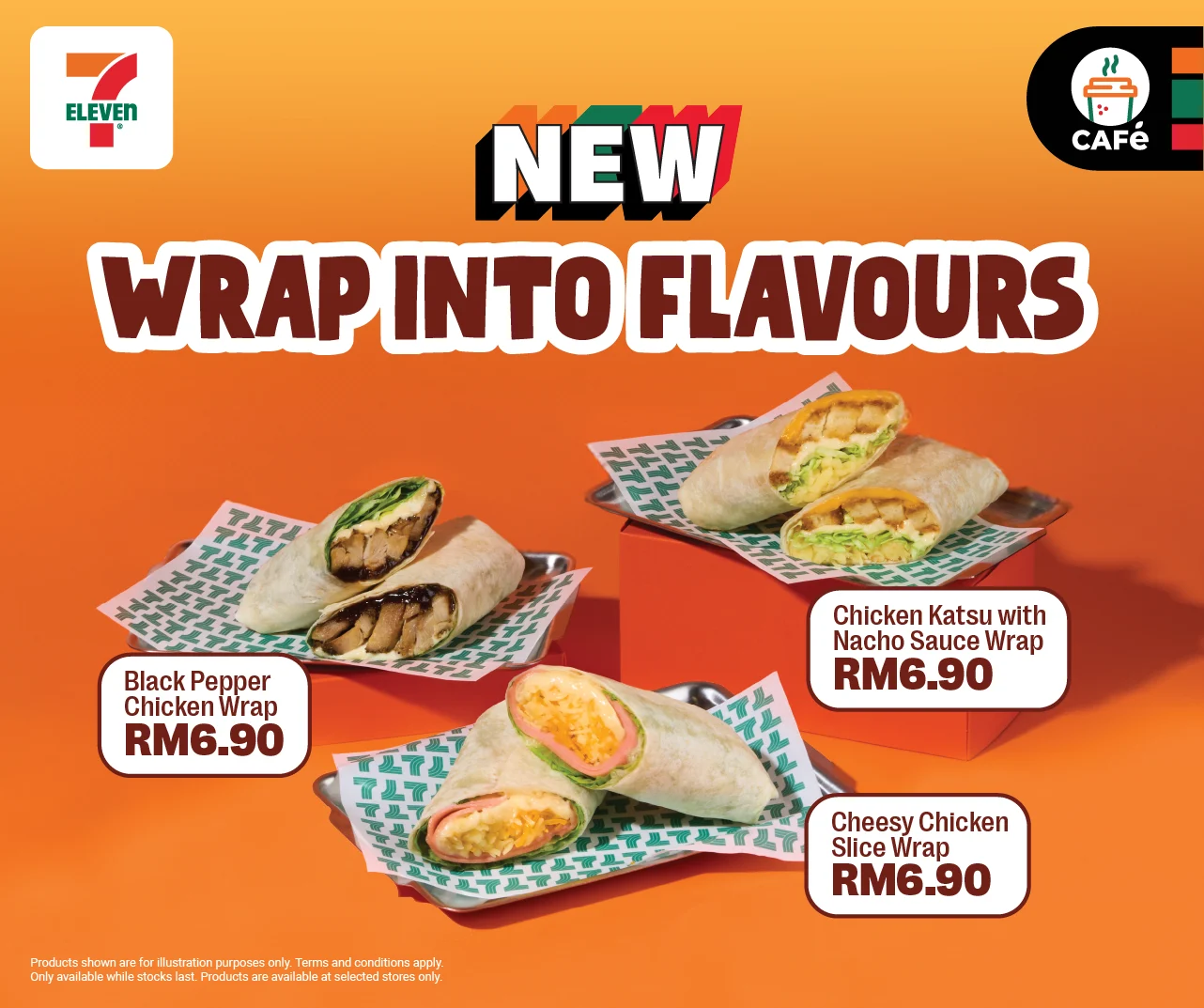 Wrap Into Flavours - Website (Mobile) 615pxW x 515pxH