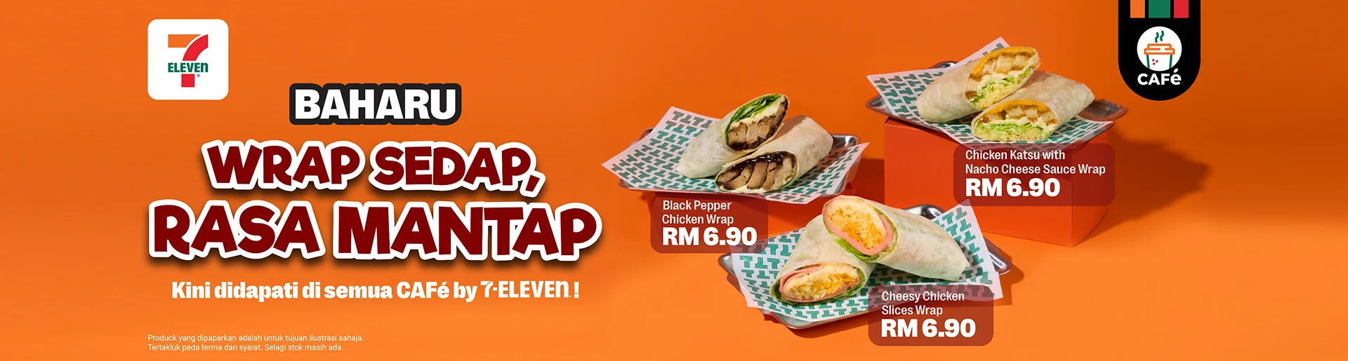 Wrap Sedap, Rasa Mantap (Desktop) - 1920pxW X 515pxH