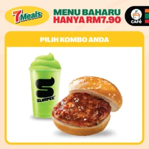 CP Black Pepper Chicken Steak Burger