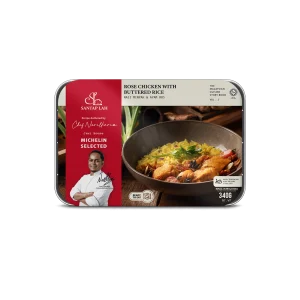 Rose Chicken with Buttered Rice